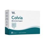 Colvia IBS and Colon Support box containing 30 softgels for digestion, bloating relief and daily gut comfort