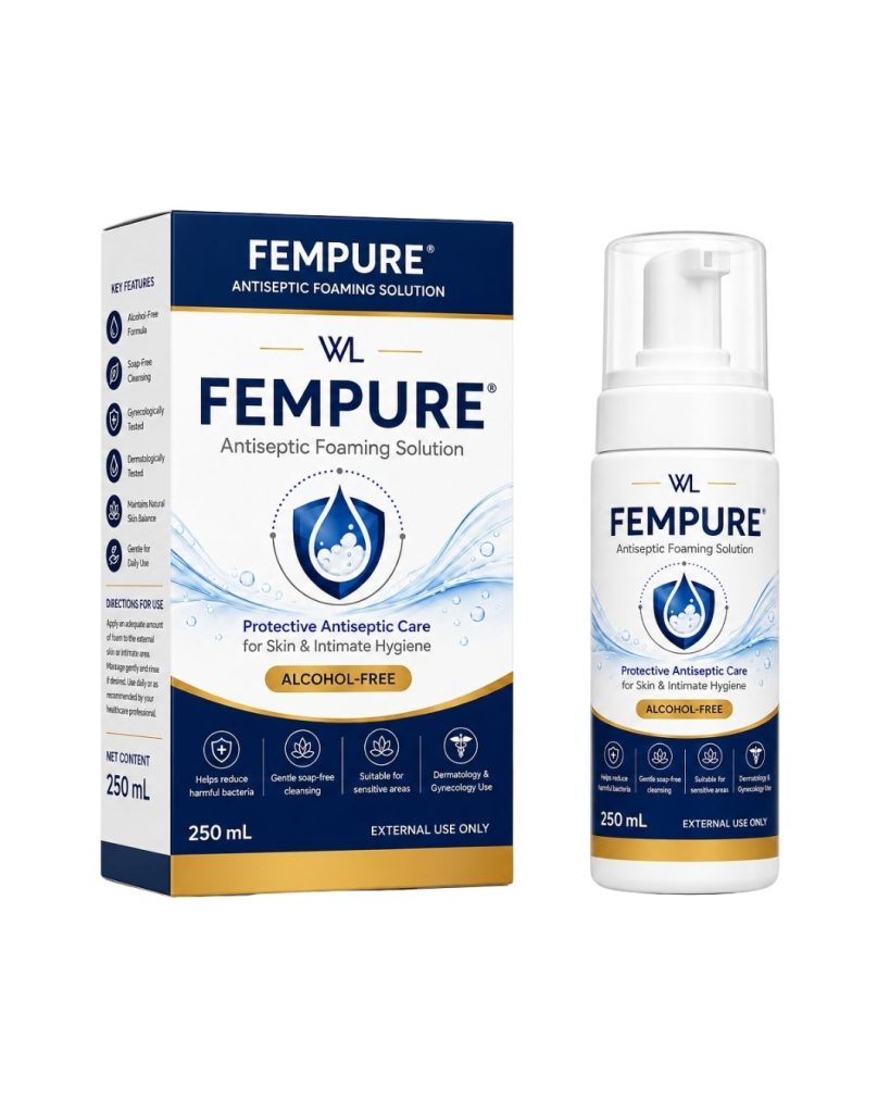 FEMPURE Antiseptic Foaming Solution by Wellness Link