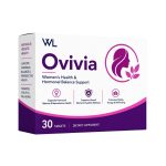 Ovivia Women’s Health and Hormonal Balance Support box containing 30 dietary supplement tablets
